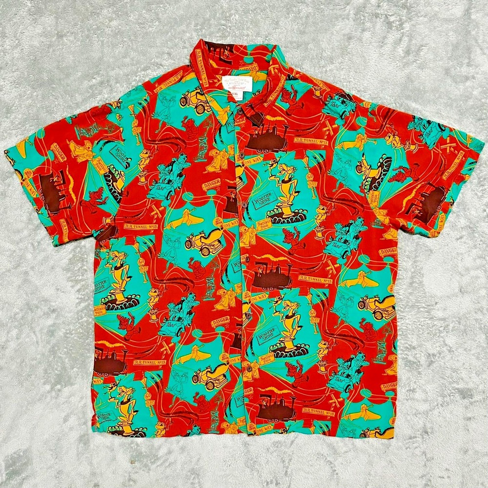 VTG DISNEY Mr Toads Wild Ride Shirt Mens XXL Kevin Jody WDW Rare 90s